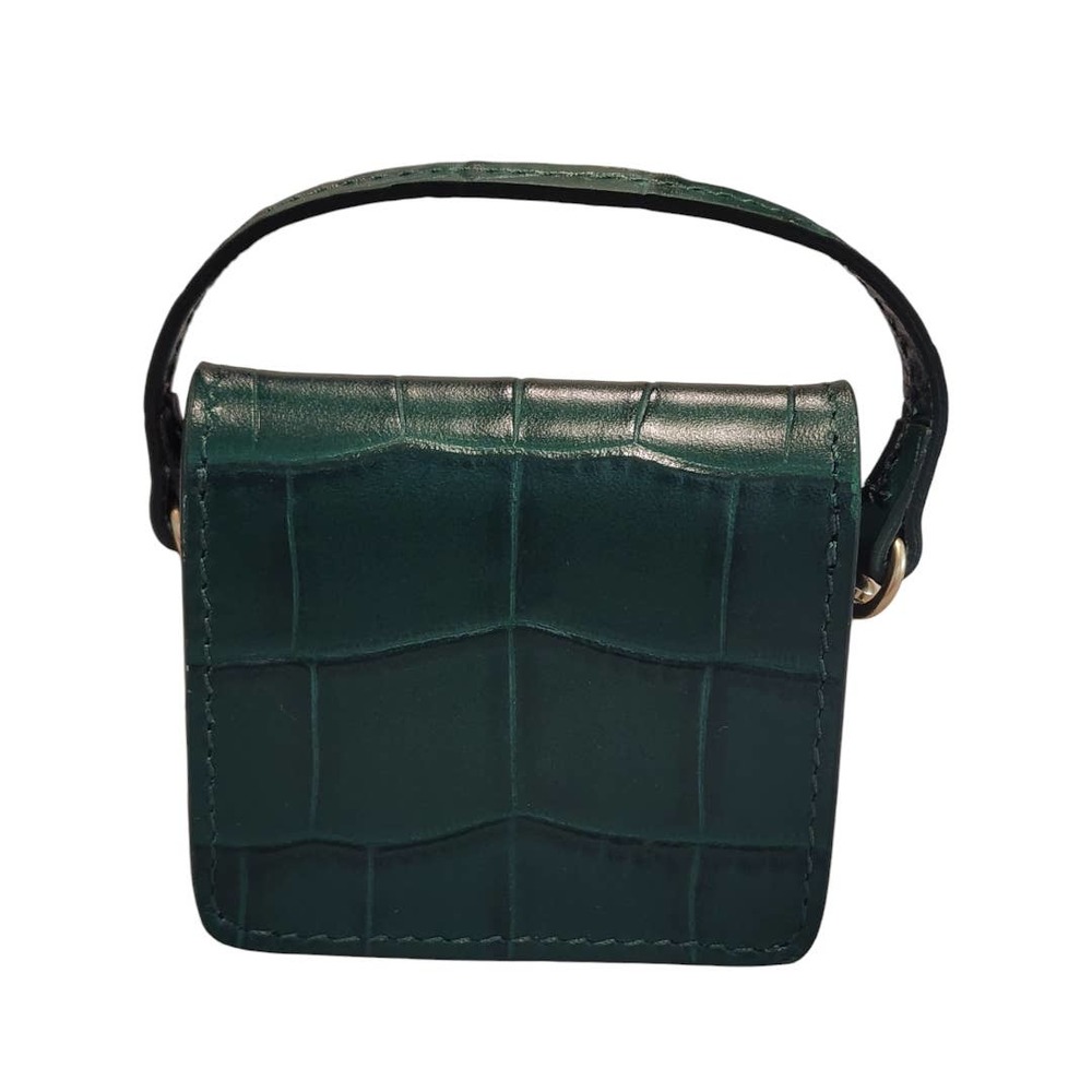 FRAME Emerald Croc AirPods Case - Picture 3 of 11